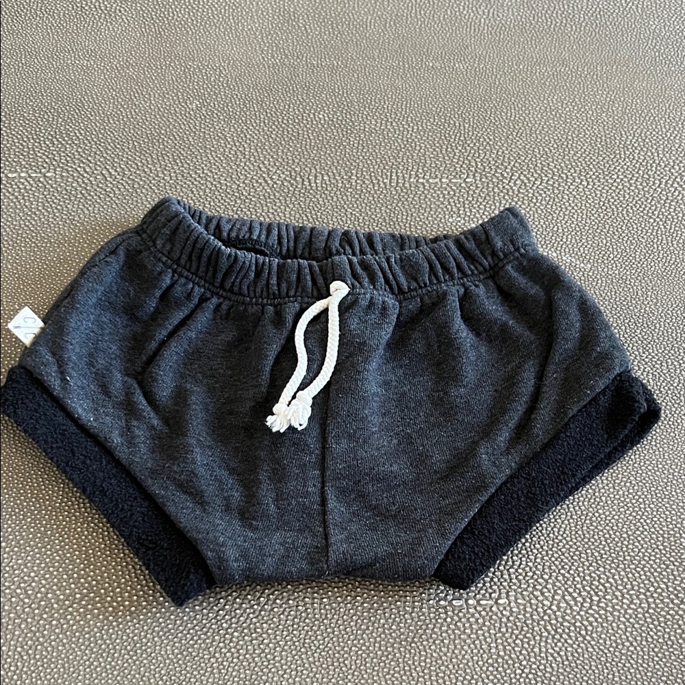 Kids Black Shorts